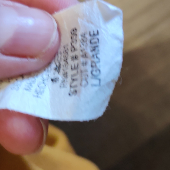 Windsor mustard palazzo pants - Picture 3 of 3